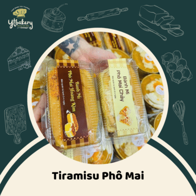 Tiramisu Phô Mai Hoàng Kim & Phô Mai Chảy